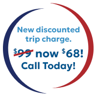 $68 Trip Charge promo graphic